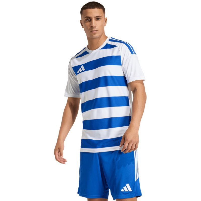 Pánské tričko adidas Hooped 26 Jersey white and blue KF3389 pánské