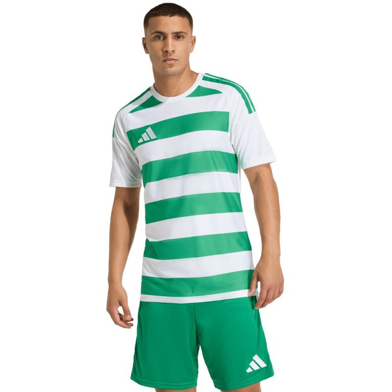 Pánské tričko adidas Hooped 26 Jersey white and green KF3393 pánské