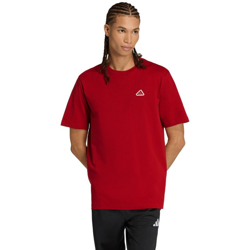 Pánské tričko adidas Color Icon Graphic T-shirt red KT4444 pánské