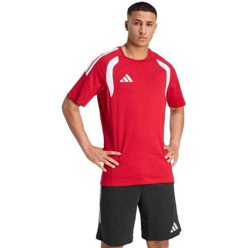 Pánské tričko adidas Tiro 26 League Tee červené KC3697 pánské