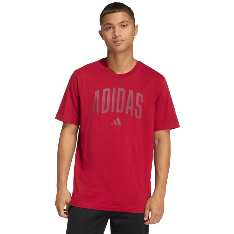 Pánské tričko adidas Collegiate Lineage červené KH4593 pánské
