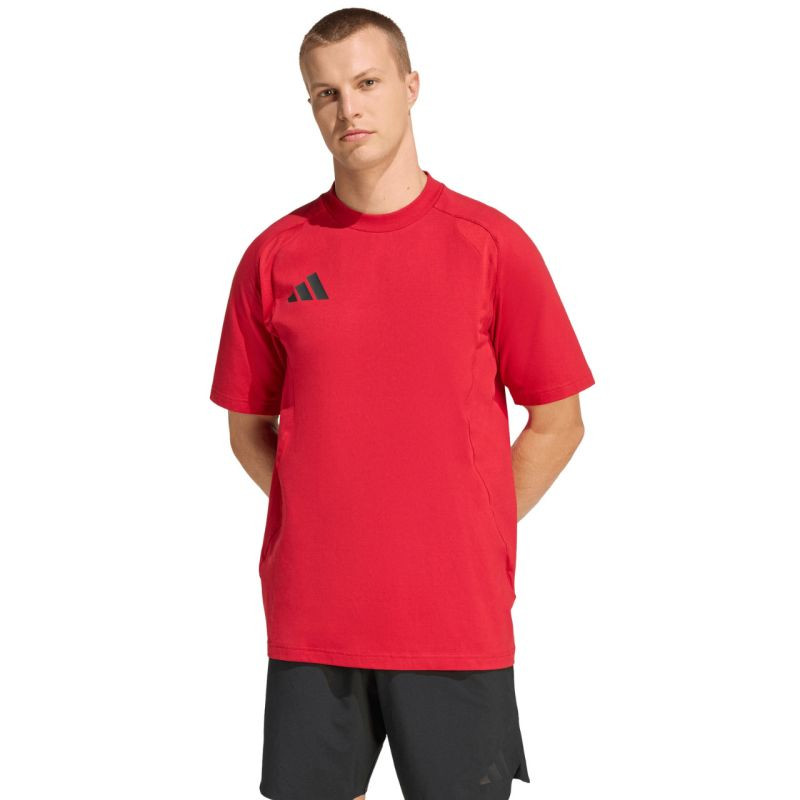 Pánské tričko adidas Tiro 26 Travel Tee červené KD1121 pánské