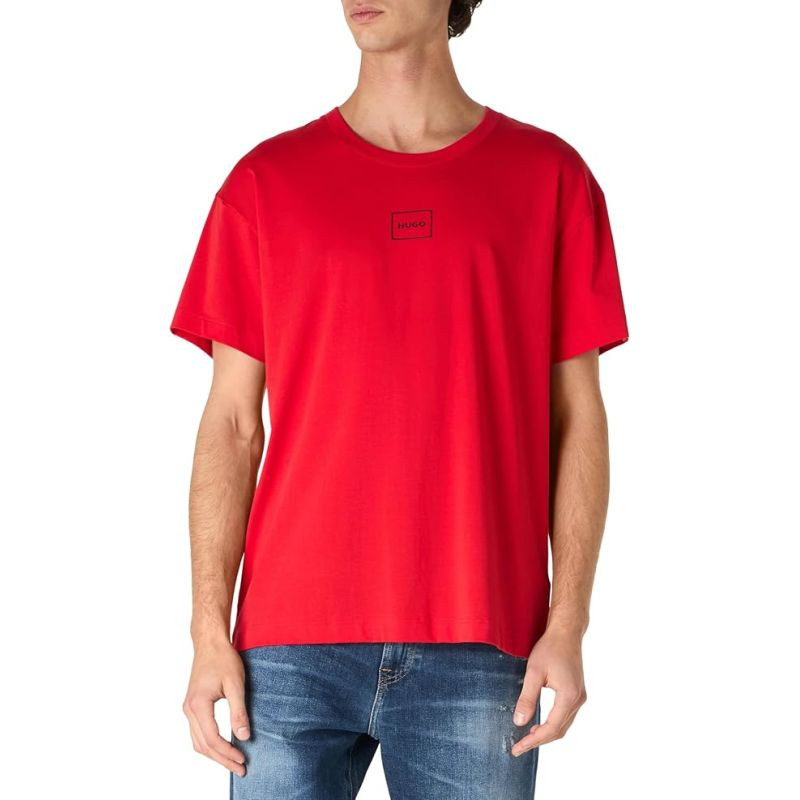 Pánské tričko Hugo Laze T-Shirt Open Pink (50525236-693) - Pánské oblečení trička