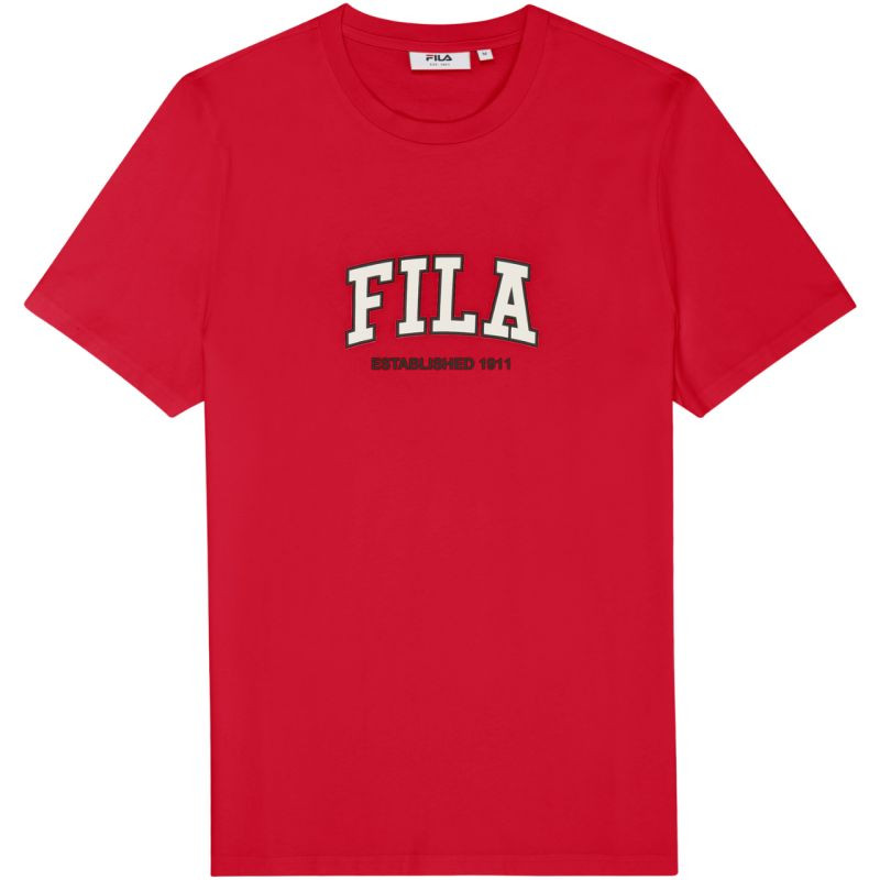 Pánské červené tričko Fila Rifredi FAM1219 30002 pánské