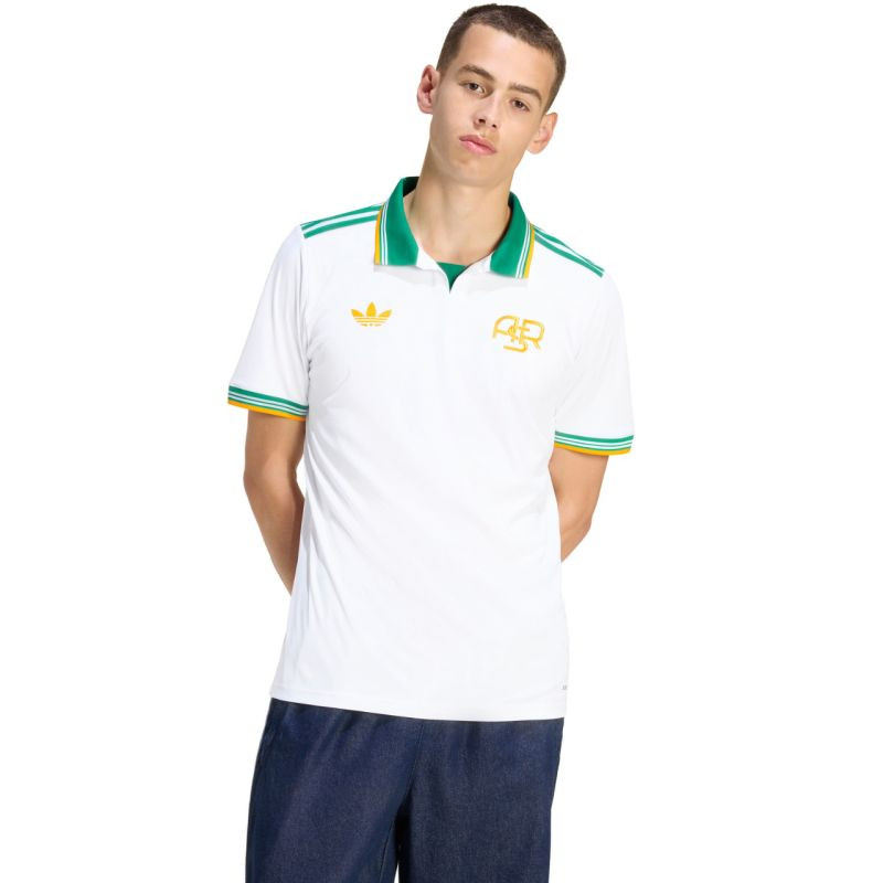 Pánské tričko adidas AS Roma 25/26 Third Jersey white JJ4185 pánské - Pánské oblečení trička