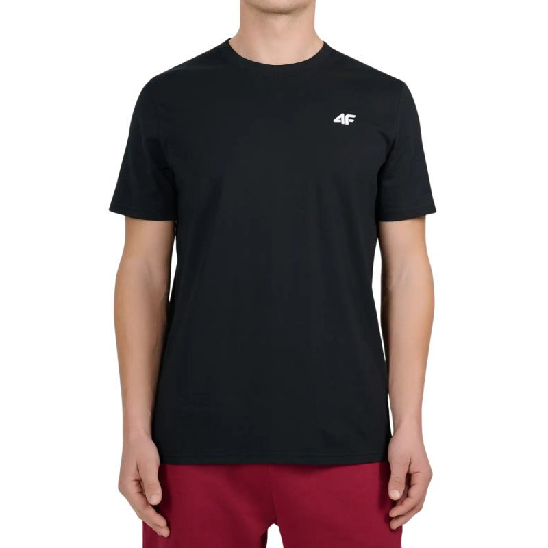Pánské tričko 4F M3341 deep black 4FWMM00TTSHM3341 20S pánské