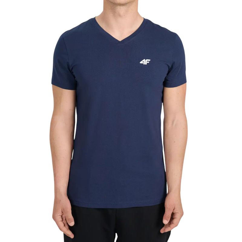 Pánské tričko 4F M3339 navy blue 4FWMM00TTSHM3339 31S pánské