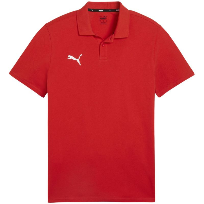 Pánské tričko Puma Team Goal Casuals Polo red 658605 01 pánské