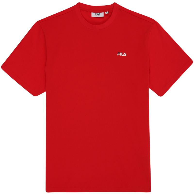 Pánské tričko Fila Laas Regular Tee red FAM0874 30002 pánské