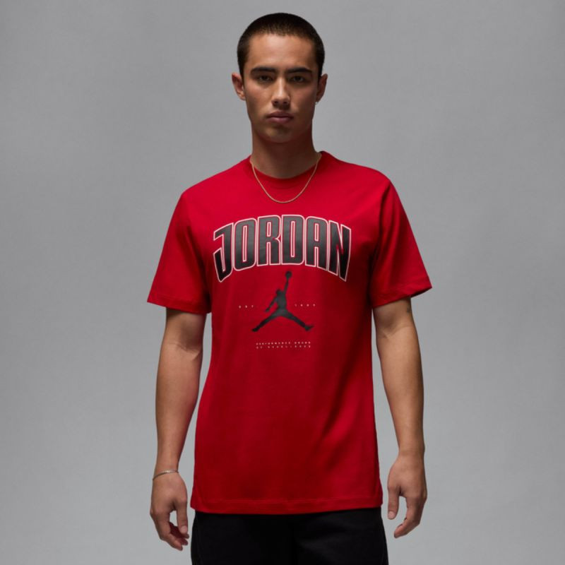 Pánské tričko Air Jordan Jumpman City 88 Red - HQ0009-687 - Pánské oblečení trička