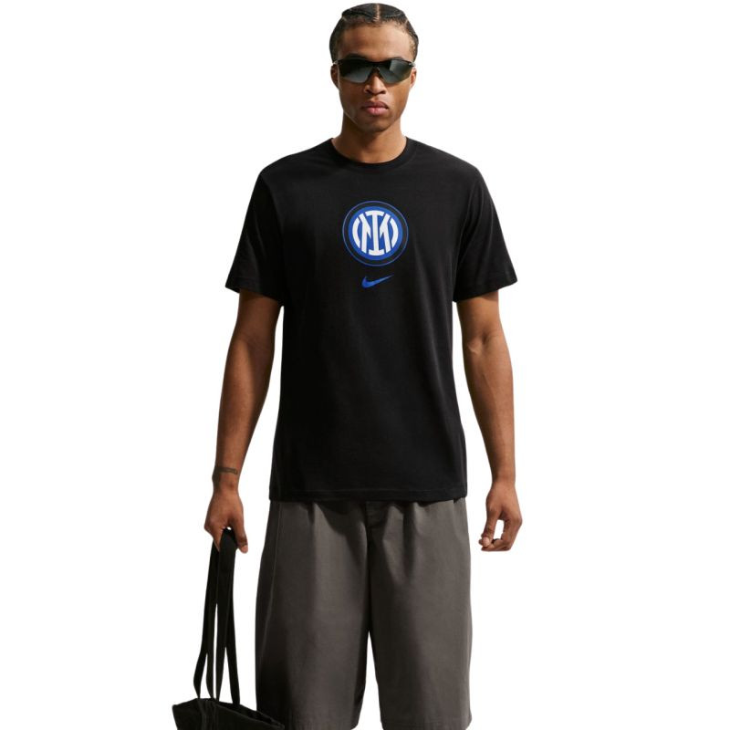 Nike Inter Milan pánské tričko černé IM1662 010 pánské - Pánské oblečení trička