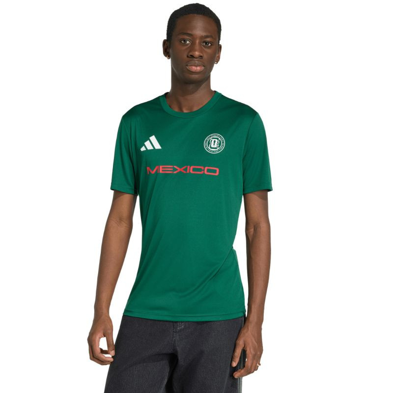 Pánské tričko adidas Mexico 26 Jersey green KH2301 pánské - Pánské oblečení trička