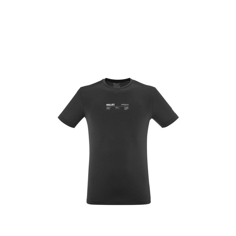 Pánské tričko MILLET Intense Essential Ts Ss M, černé
