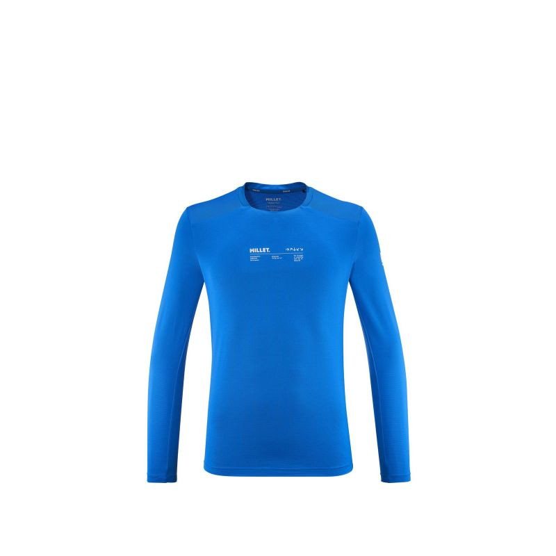 Pánské tričko MILLET Intense Ts Ls M, modré´
