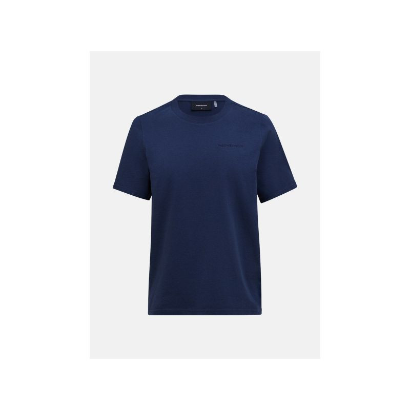 Pánské tričko PEAK PERFORMANCE M Original Small Logo Tee, barva tmavě modrá