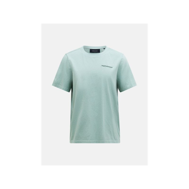 Pánské tričko PEAK PERFORMANCE M Original Small Logo Tee, zelené - Pánské oblečení trička