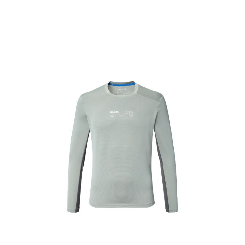 Pánské tričko MILLET Intense Ts Ls M, šedé