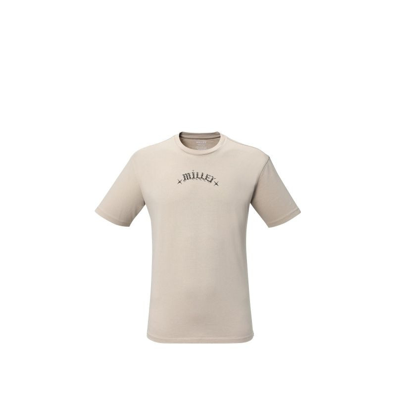 Pánské tričko MILLET Cimaï Collab Ts Ss M, béžové
