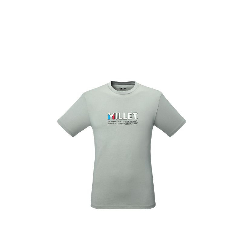 Pánské tričko MILLET Millet Ts Ss M, šedé - Pánské oblečení trička