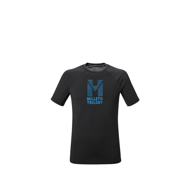 Pánské tričko MILLET Trilogy Icon Ts Ss M, černé - Pánské oblečení trička
