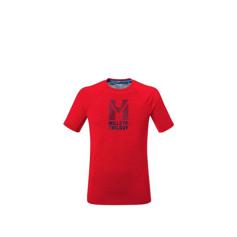 Pánské tričko MILLET Trilogy Icon Ts Ss M červené