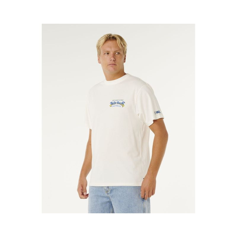 Pánské tričko RIP CURL Bells Pro 26 Event Tee, bílé