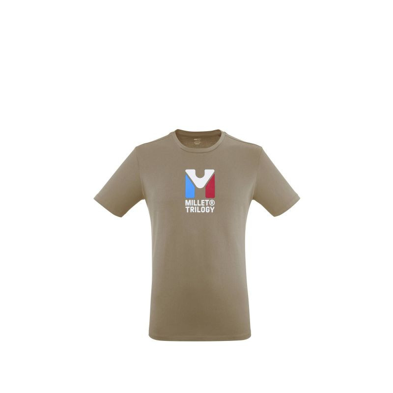 Pánské tričko MILLET Chamonix Tri Ts Ss M, béžové