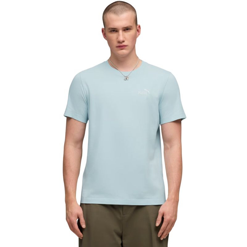 Pánské tričko Puma ESS Small No.1 Logo Tee(s), světle modré, 682535, velikost 48