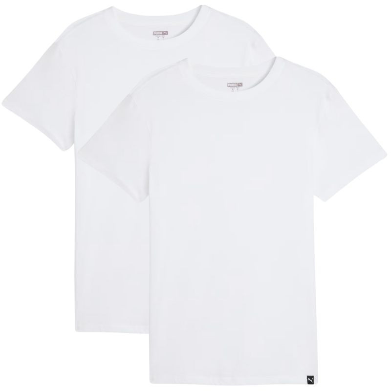 Pánské tričko Puma Everyday Crew Neck Tee, 2 ks, bílé, 947245 02