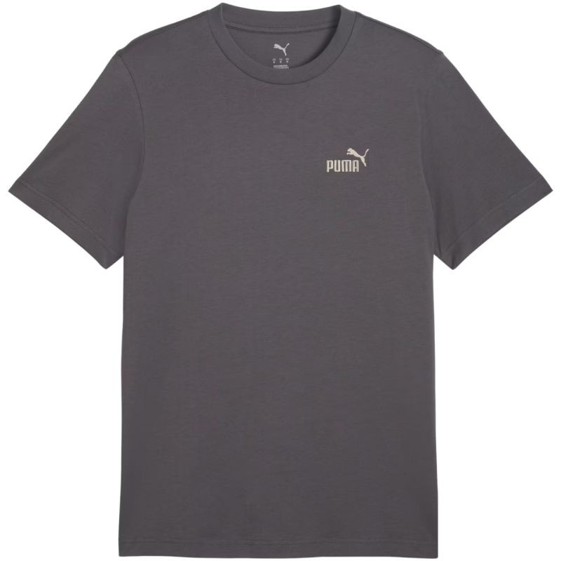 Pánské tričko Puma ESS Small No.1 Logo Tee(s) šedé 682535 77 - Pánské oblečení trička