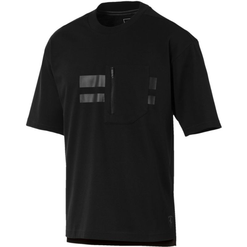 Pánské tričko Puma Ferrari Life Tee, černé, 576679 02, pánské