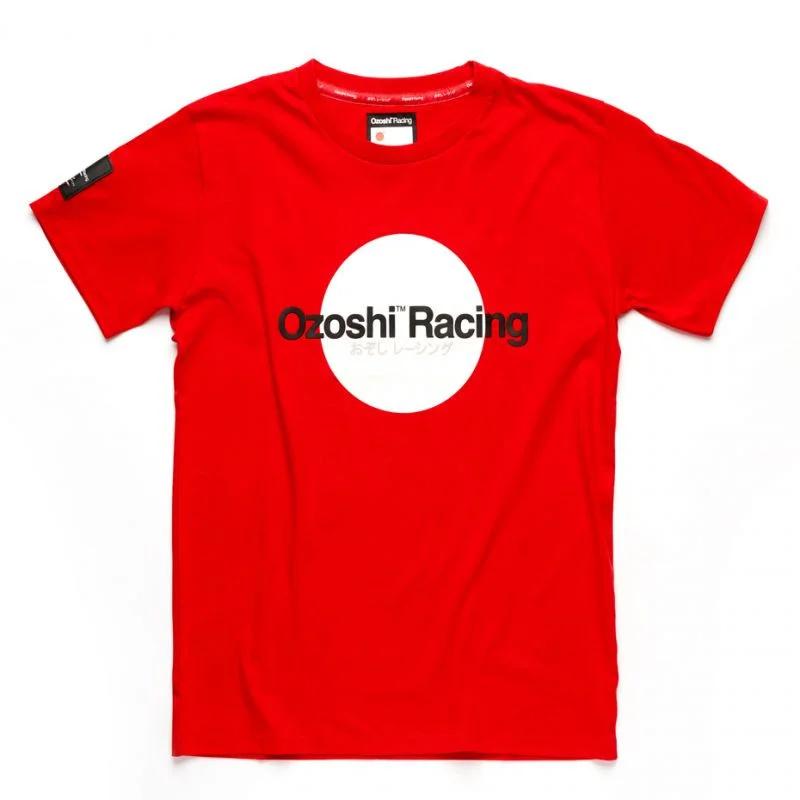 Ozoshi Yoshito pánské tričko M červená O20TSRACE005 - Pánské oblečení trička