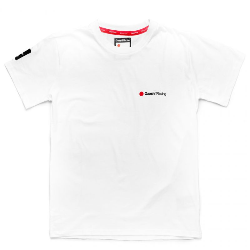 Ozoshi Hiroki Pánské tričko M bílá O20TSBR004 - Pánské oblečení trička
