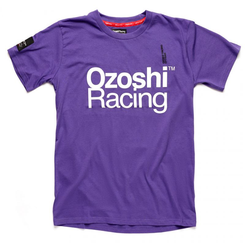 Ozoshi Satoru pánské tričko M fialová O20TSRACE006 - Pánské oblečení trička