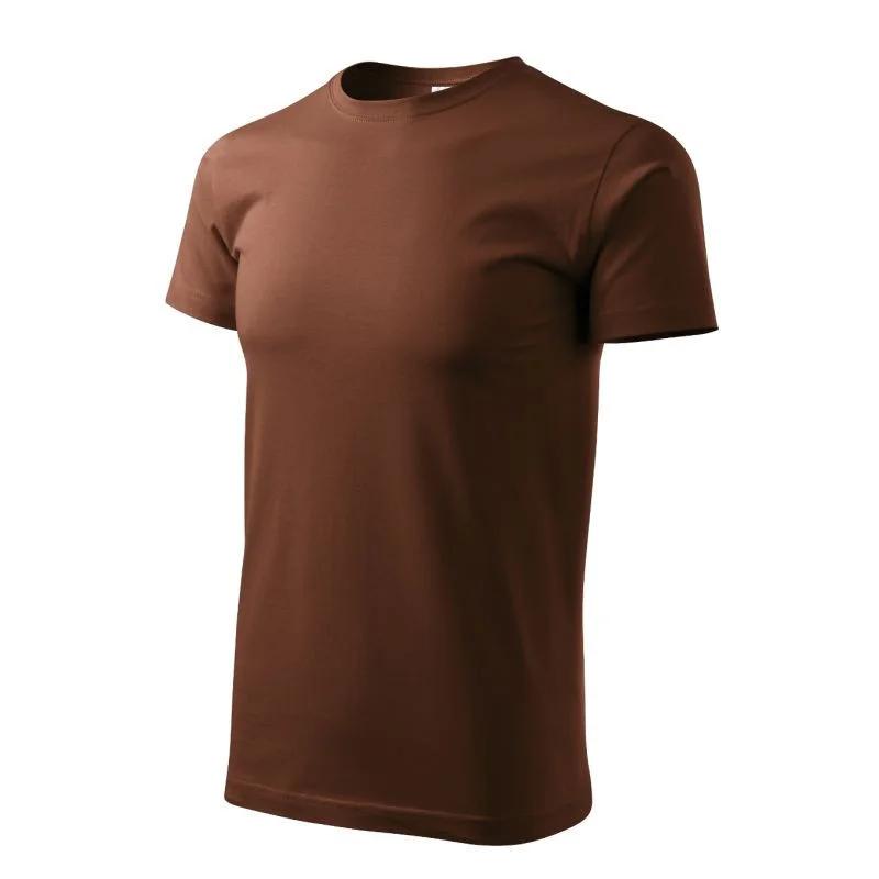 Pánské tričko Basic M MLI-12938 chocolate - Malfini - Pánské oblečení trička