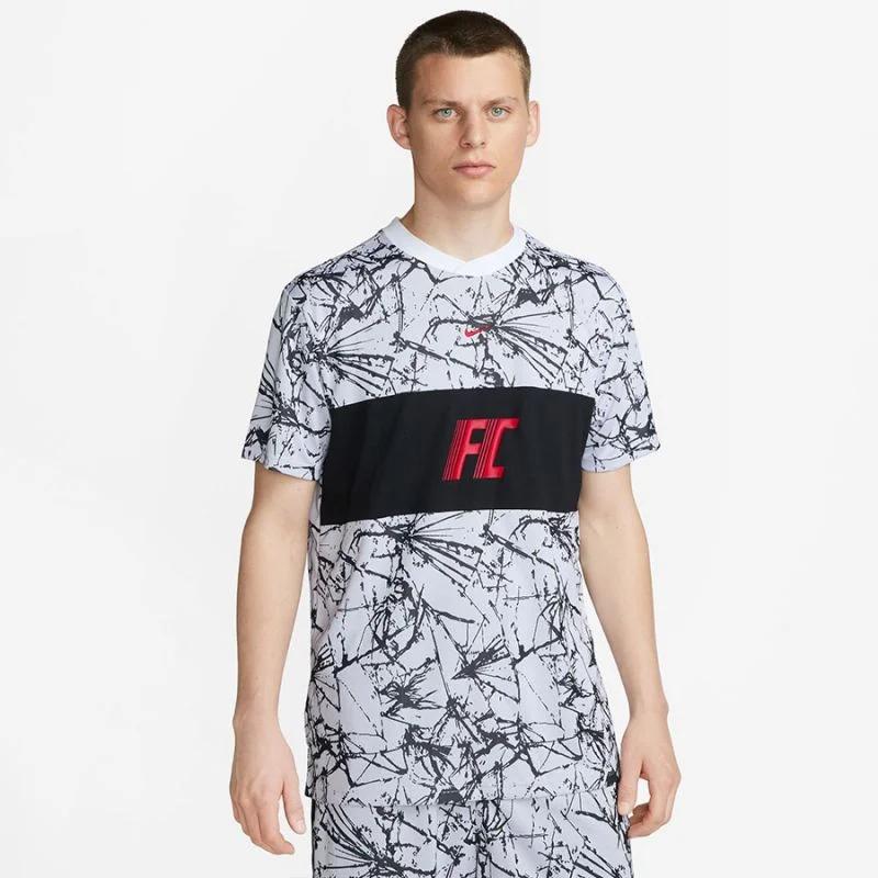 Pánské tričko F.C. JSY SS M DV9769 100 - Nike - Pánské oblečení trička