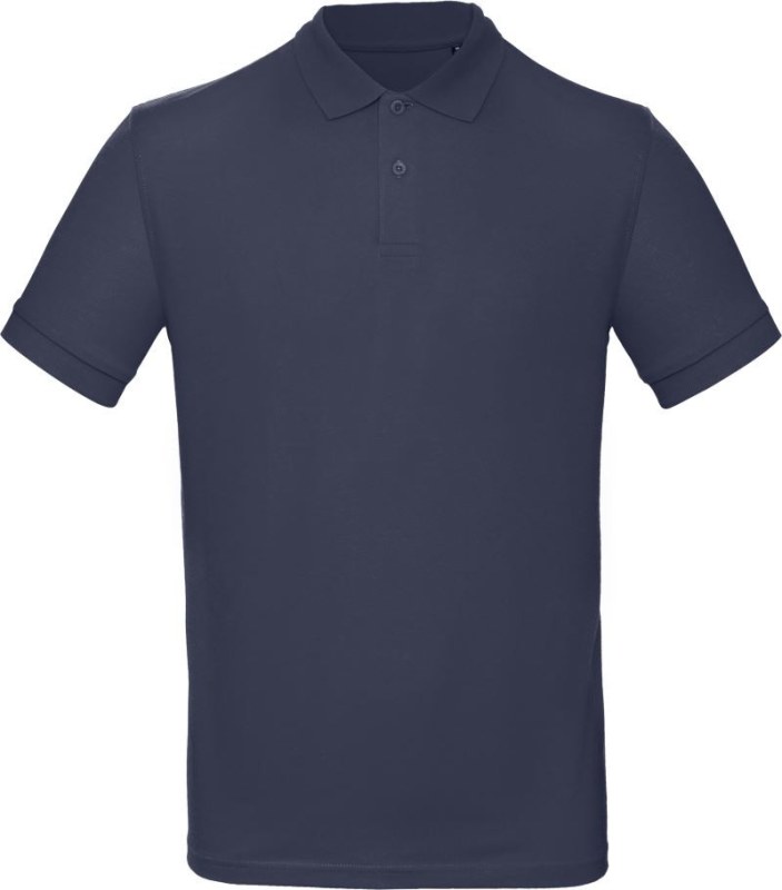 B&C Inspire Polo /men_° Pánské piqué polo z bio bavlny 01.0430 navy blue