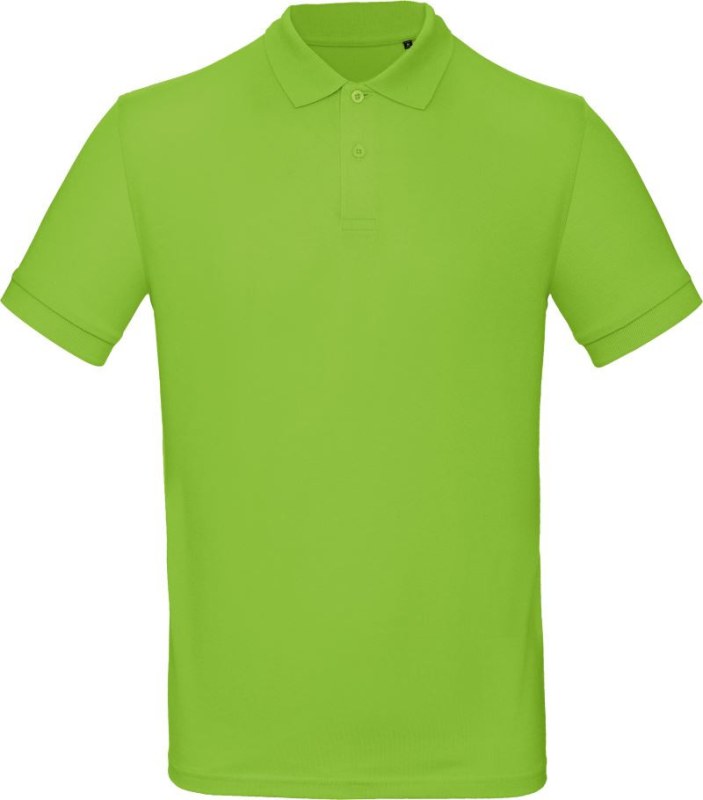 B&C Inspire Polo /men_° Pánské piqué polo z bio bavlny 01.0430 orchid green