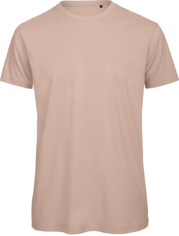 B&C Inspire T /men_° Pánské tričko Medium Fit z bio bavlny 01.TM42 millennial pink