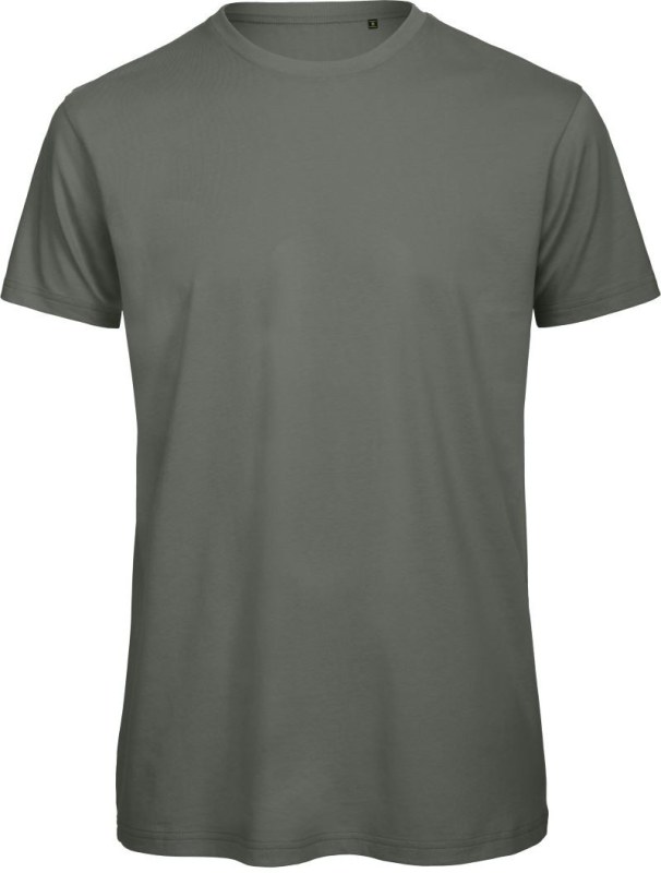 B&C Inspire T /men_° Pánské tričko Medium Fit z bio bavlny 01.TM42 millennial khaki