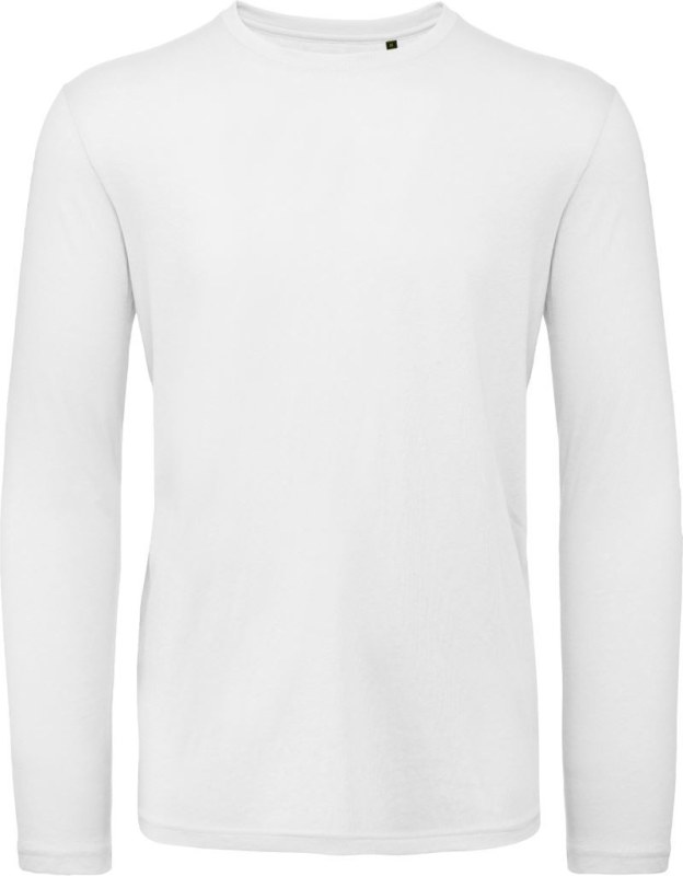 B&C Inspire LSL T /men_° Pánské tričko s dlouhým rukávem 01.TM70 white