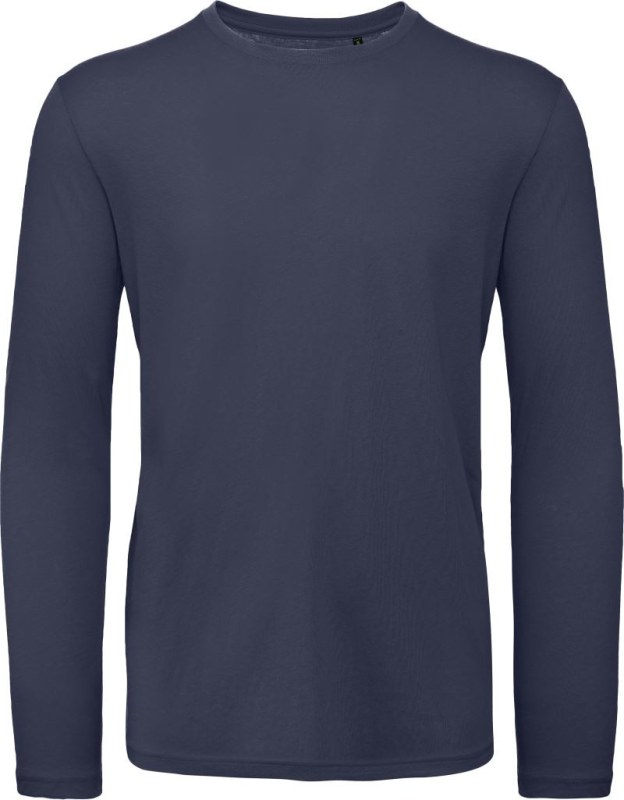 B&C Inspire LSL T /men_° Pánské tričko s dlouhým rukávem 01.TM70 navy blue