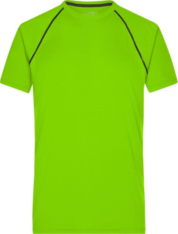 Daiber JN 496 Pánské funkční tričko 02.0496 bright green/black