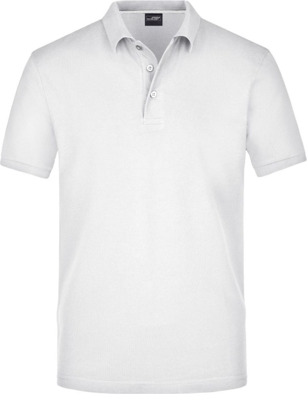 Daiber JN 708 Pánské pima piqué polo 02.0708 white