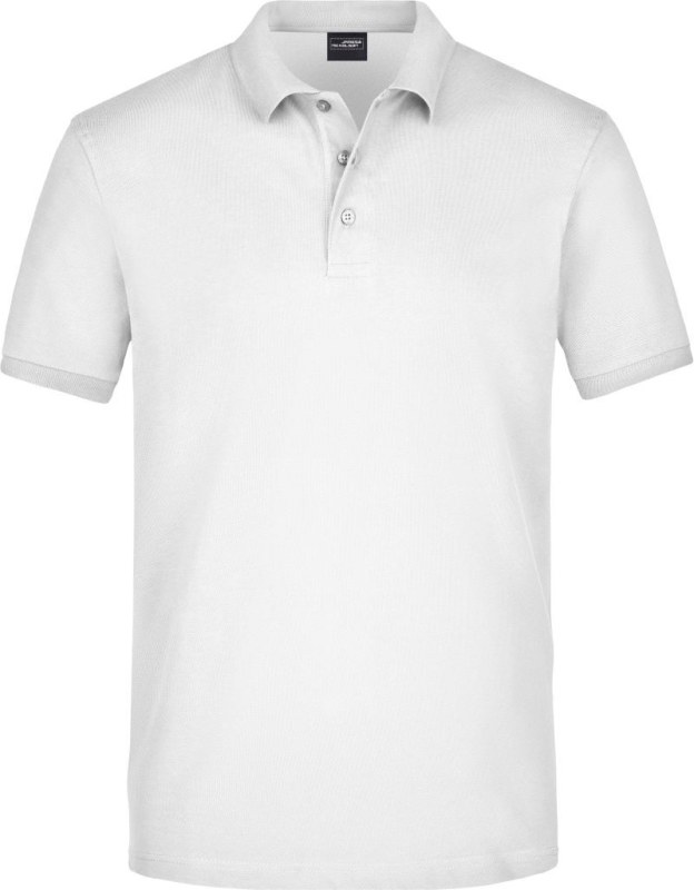 Daiber JN 710 Pánské elastické piqué polo 02.0710 white