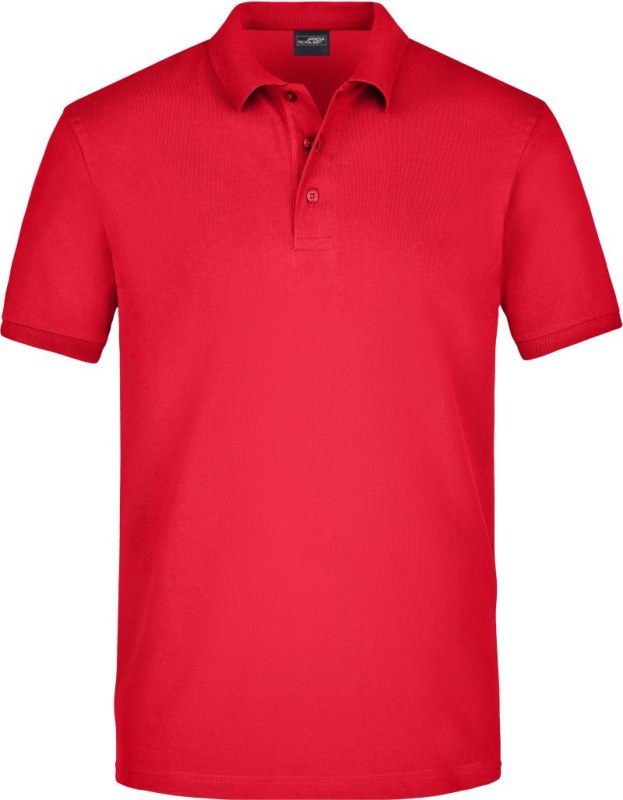 Daiber JN 710 Pánské elastické piqué polo 02.0710 red