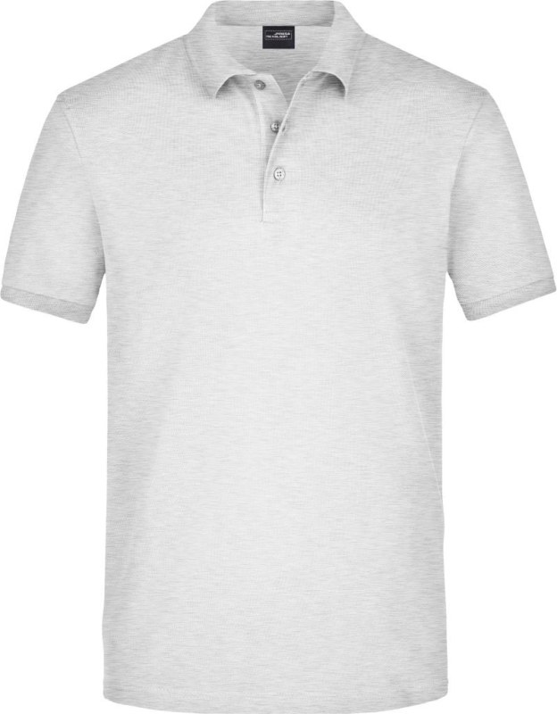 Daiber JN 710 Pánské elastické piqué polo 02.0710 grey heather