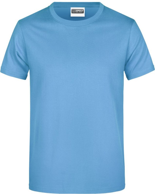 Daiber JN 790 Pánské těžké tričko 02.0790 sky blue - Pánské oblečení trička