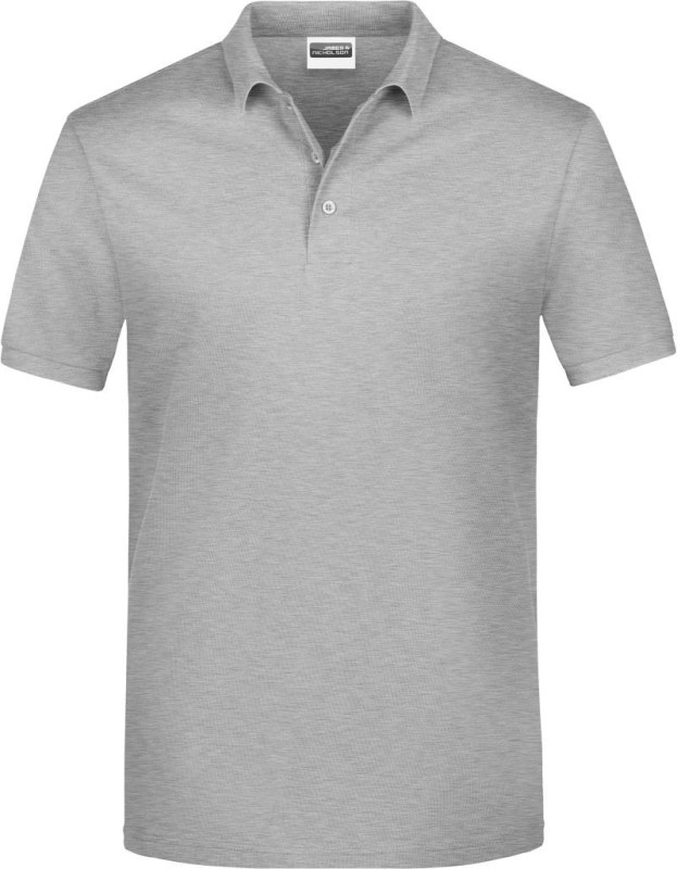 Daiber JN 792 Pánské piqué polo 02.0792 grey heather