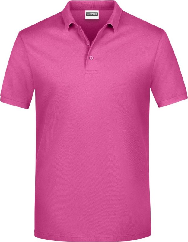 Daiber JN 792 Pánské piqué polo 02.0792 pink - Pánské oblečení trička